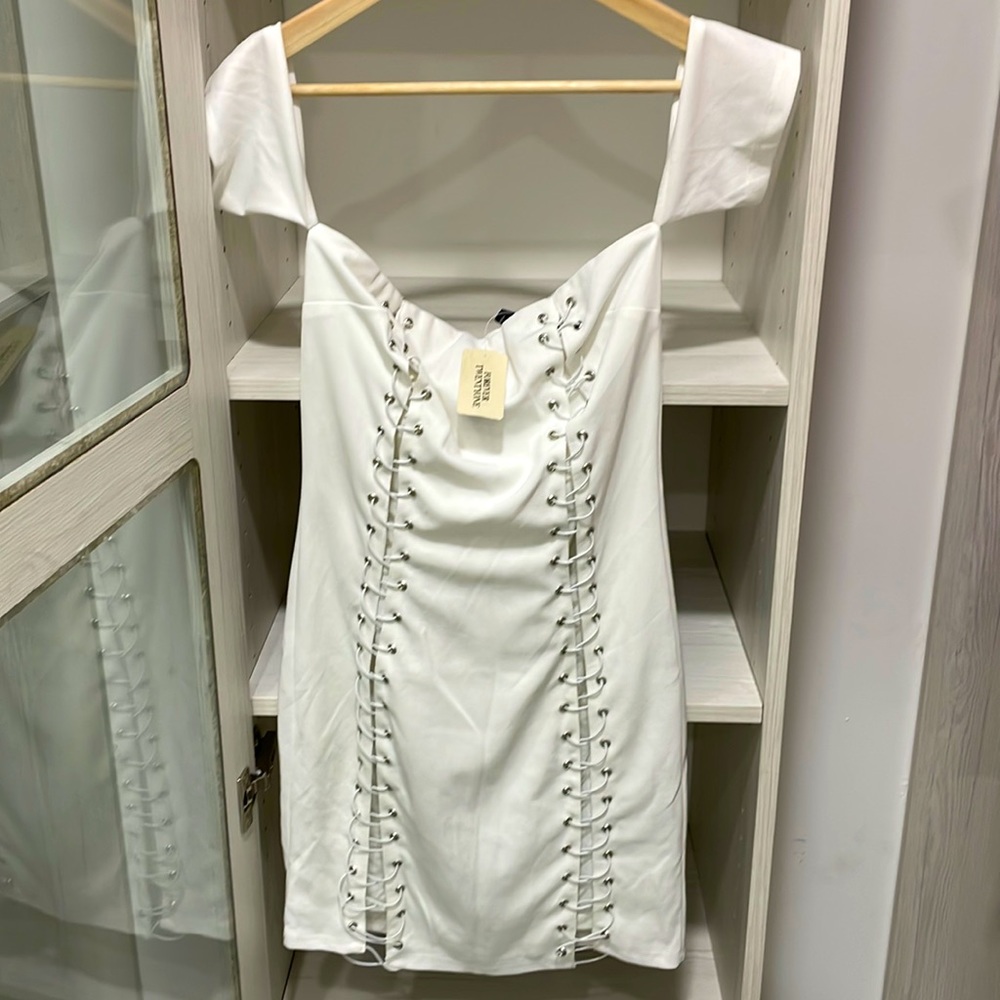 Forever 21 Tie Up Sexy Dress